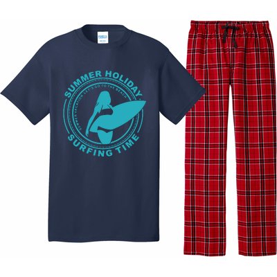 Summer Holiday Surfing Time Pajama Set