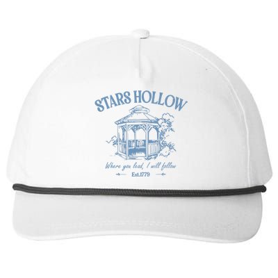 Stars Hollow Snapback Five-Panel Rope Hat