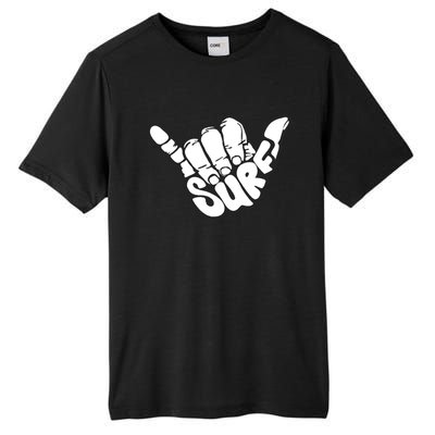 Surfing Hand Tall Fusion ChromaSoft Performance T-Shirt