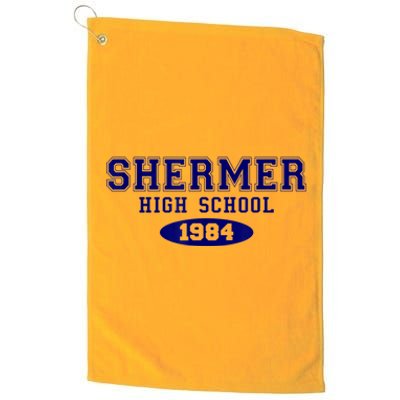 Shermer High School Platinum Collection Golf Towel