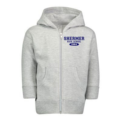 Shermer High School Toddler Zip Fleece Hoodie