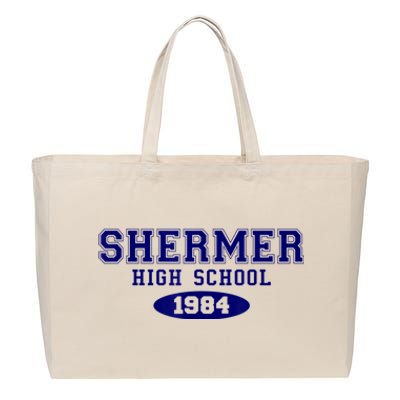 Shermer High School Cotton Canvas Jumbo Tote