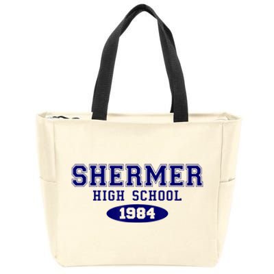 Shermer High School Zip Tote Bag