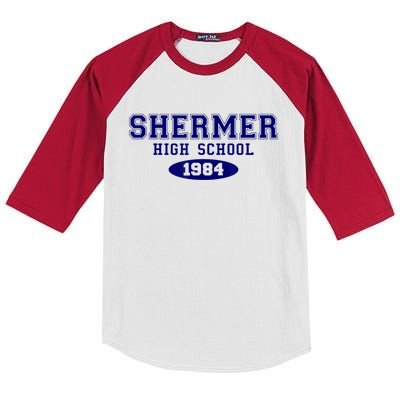 Shermer High School Kids Colorblock Raglan Jersey