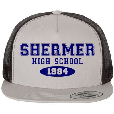 Shermer High School Flat Bill Trucker Hat