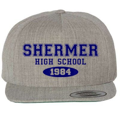 Shermer High School Wool Snapback Cap