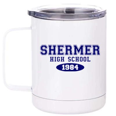 Shermer High School 12 oz Stainless Steel Tumbler Cup