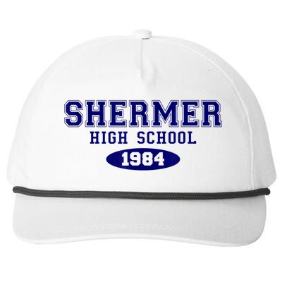 Shermer High School Snapback Five-Panel Rope Hat