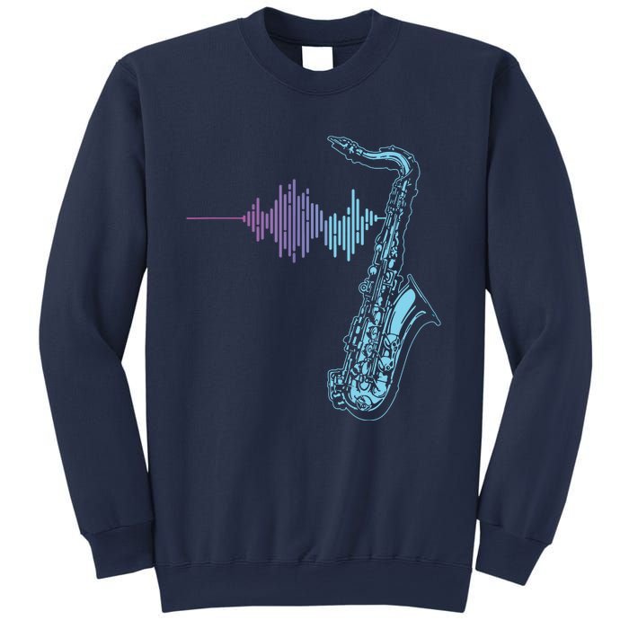 Saxophone Heartbeat Sweatshirt