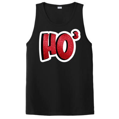 Santa Ho Shorthand Nerdy Engineer Christmas Red Ho3 PosiCharge Competitor Tank