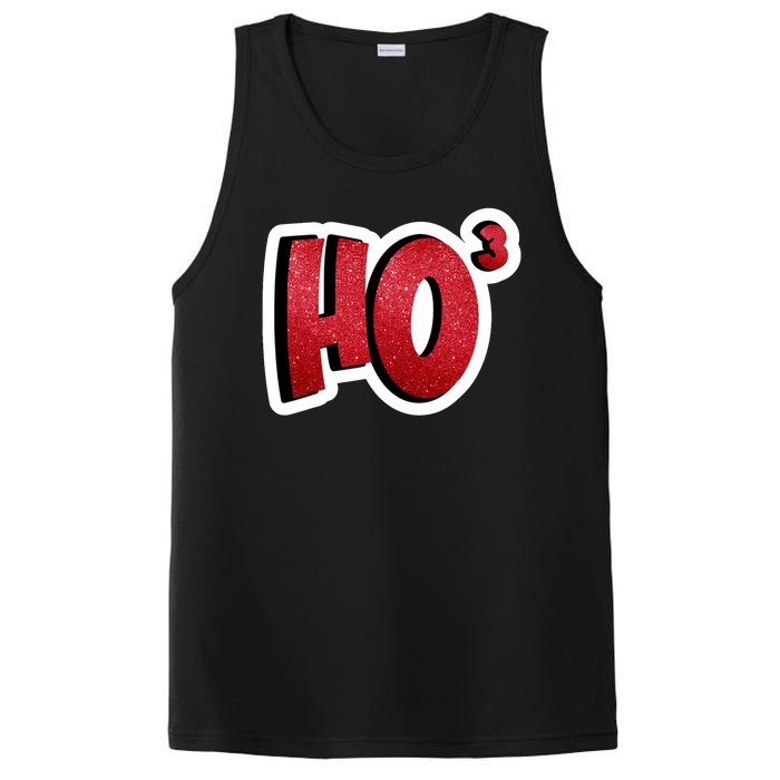 Santa Ho Shorthand Nerdy Engineer Christmas Red Ho3 PosiCharge Competitor Tank