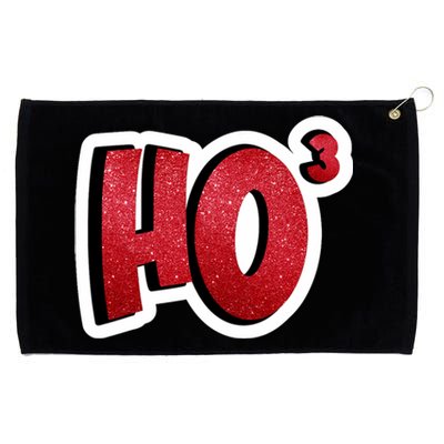 Santa Ho Shorthand Nerdy Engineer Christmas Red Ho3 Grommeted Golf Towel