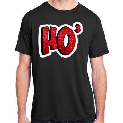 Santa Ho Shorthand Nerdy Engineer Christmas Red Ho3 Adult ChromaSoft Performance T-Shirt