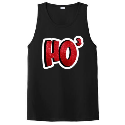 Santa Ho Shorthand Nerdy Engineer Christmas Red Ho3 PosiCharge Competitor Tank