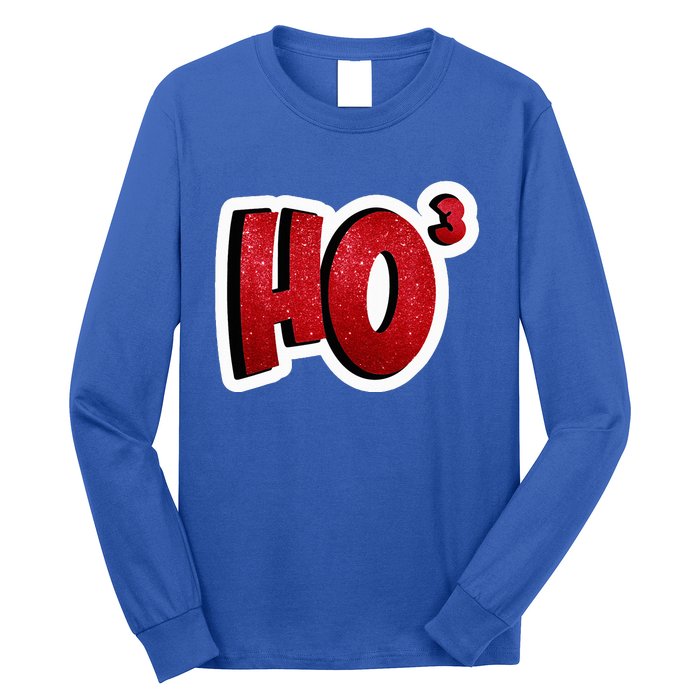 Santa Ho Shorthand Nerdy Engineer Christmas Red Ho3 Long Sleeve Shirt