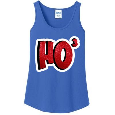 Santa Ho Shorthand Nerdy Engineer Christmas Red Ho3 Ladies Essential Tank