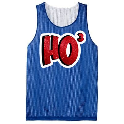 Santa Ho Shorthand Nerdy Engineer Christmas Red Ho3 Mesh Reversible Basketball Jersey Tank