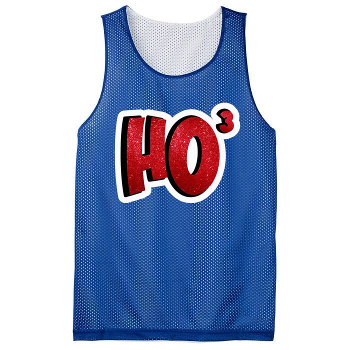 Santa Ho Shorthand Nerdy Engineer Christmas Red Ho3 Mesh Reversible Basketball Jersey Tank