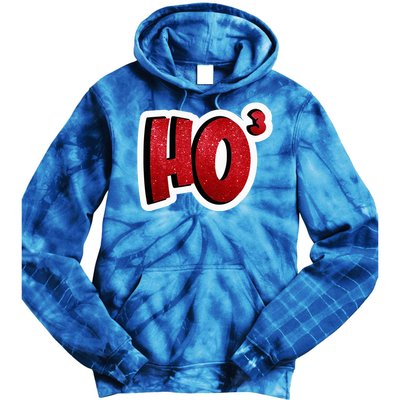 Santa Ho Shorthand Nerdy Engineer Christmas Red Ho3 Tie Dye Hoodie