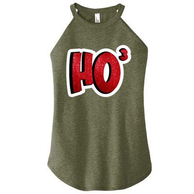 Santa Ho Shorthand Nerdy Engineer Christmas Red Ho3 Women's Perfect Tri Rocker Tank