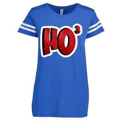 Santa Ho Shorthand Nerdy Engineer Christmas Red Ho3 Enza Ladies Jersey Football T-Shirt