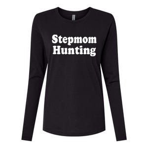 Stepmom Hunting Shirt Stepmom Hunting Funny Saying Quote Womens Cotton Relaxed Long Sleeve T-Shirt