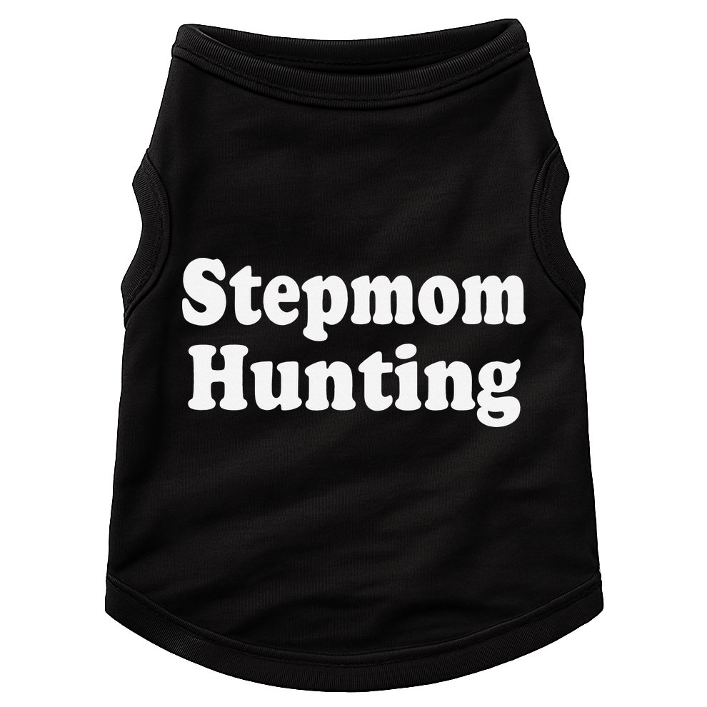 Stepmom Hunting Shirt Stepmom Hunting Funny Saying Quote  Doggie Tank