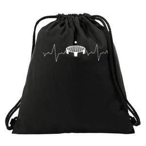 Spikeball Heartbeat Drawstring Bag