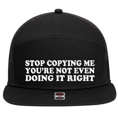 Still Here Still Fighting Suicide Prevention Awareness 7 Panel Mesh Trucker Snapback Hat