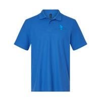 Skier Heartbeat Skiing Lover Fathers Day Gift Softstyle Adult Sport Polo