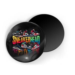 Sneaker Head Streetwear Style Gift Magnet