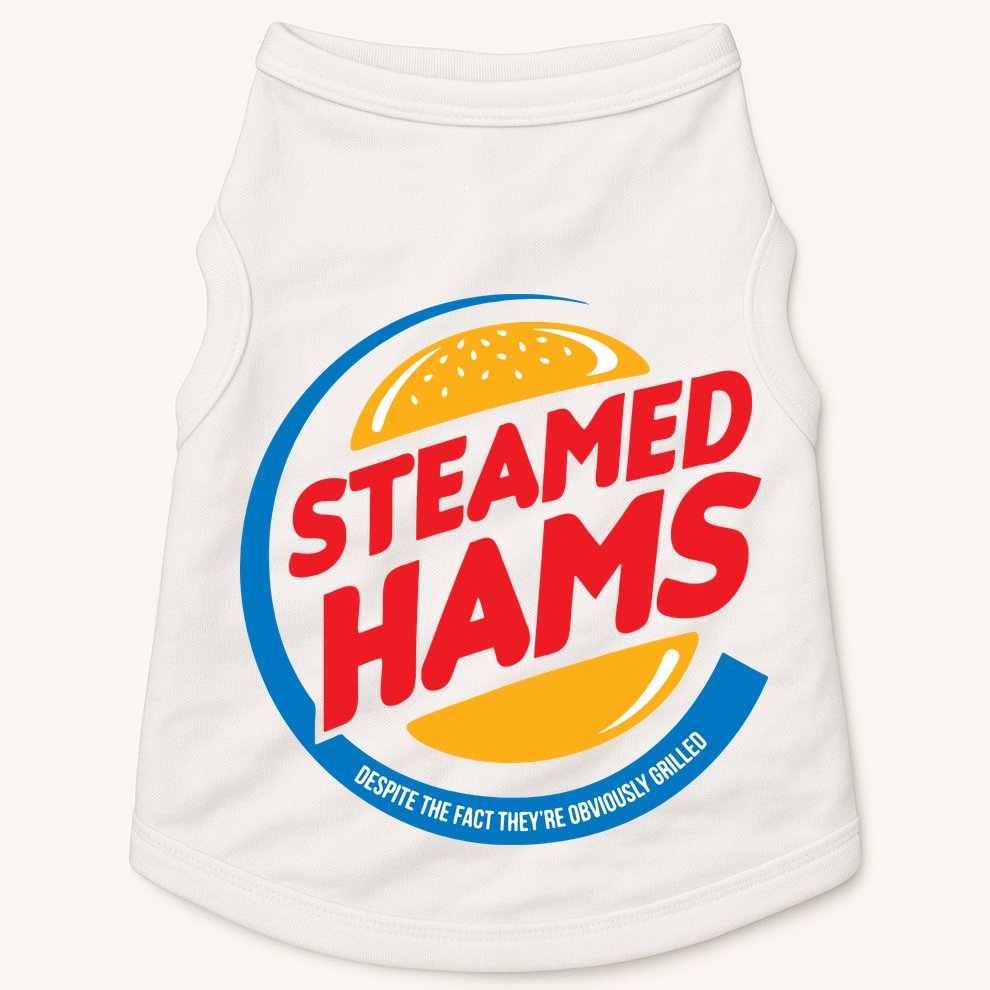 Steamed Hams Doggie Tank