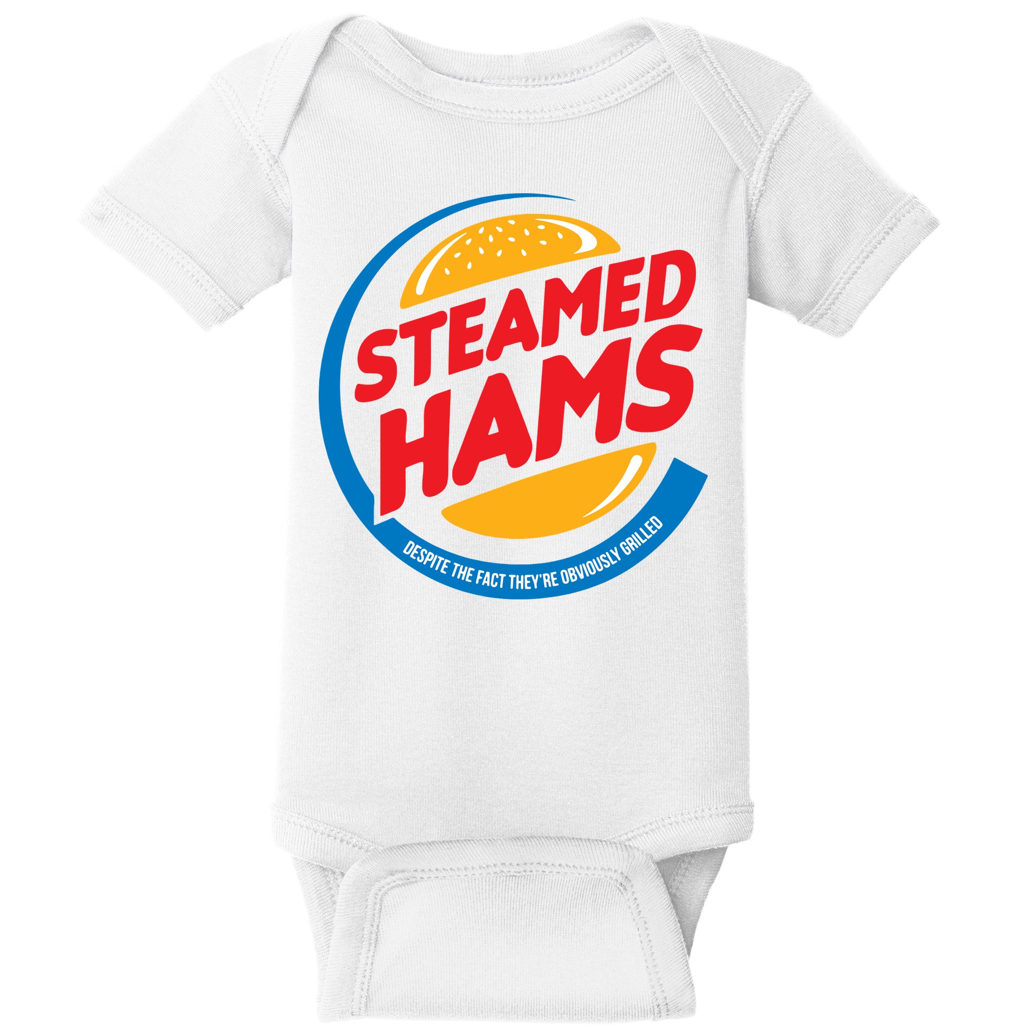 Steamed Hams Baby Bodysuit