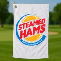 Steamed Hams Golf Towel