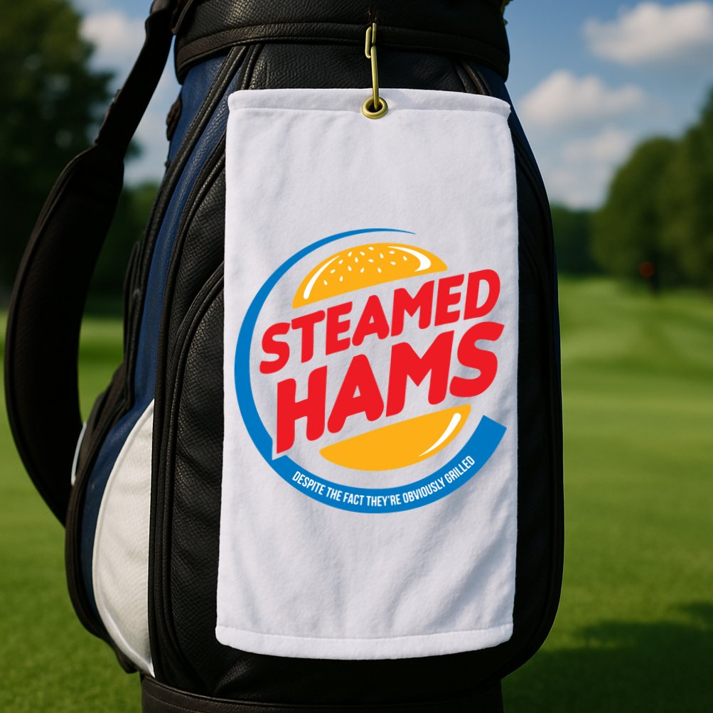 Steamed Hams Golf Towel