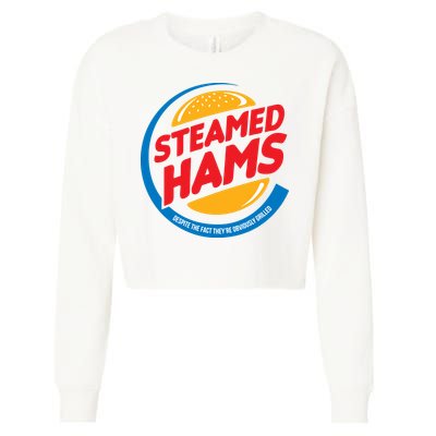 Steamed Hams Cropped Pullover Crew