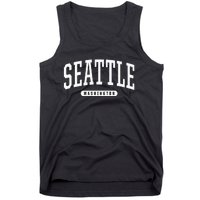 Seattle Hoodie Swea College University Style USA Tank Top