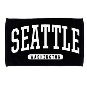 Seattle Hoodie Swea College University Style USA Microfiber Hand Towel