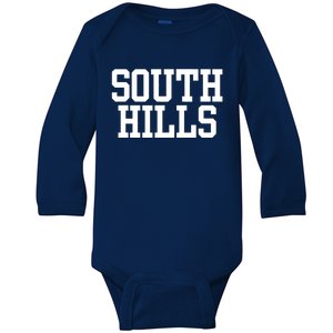 South Hills School Of Business & Technology 02 Baby Long Sleeve Bodysuit