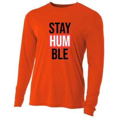 Stay Humble Cooling Performance Long Sleeve Crew