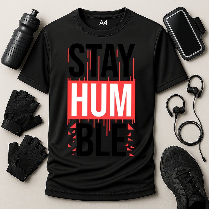 Stay Humble Cooling Performance Crew T-Shirt
