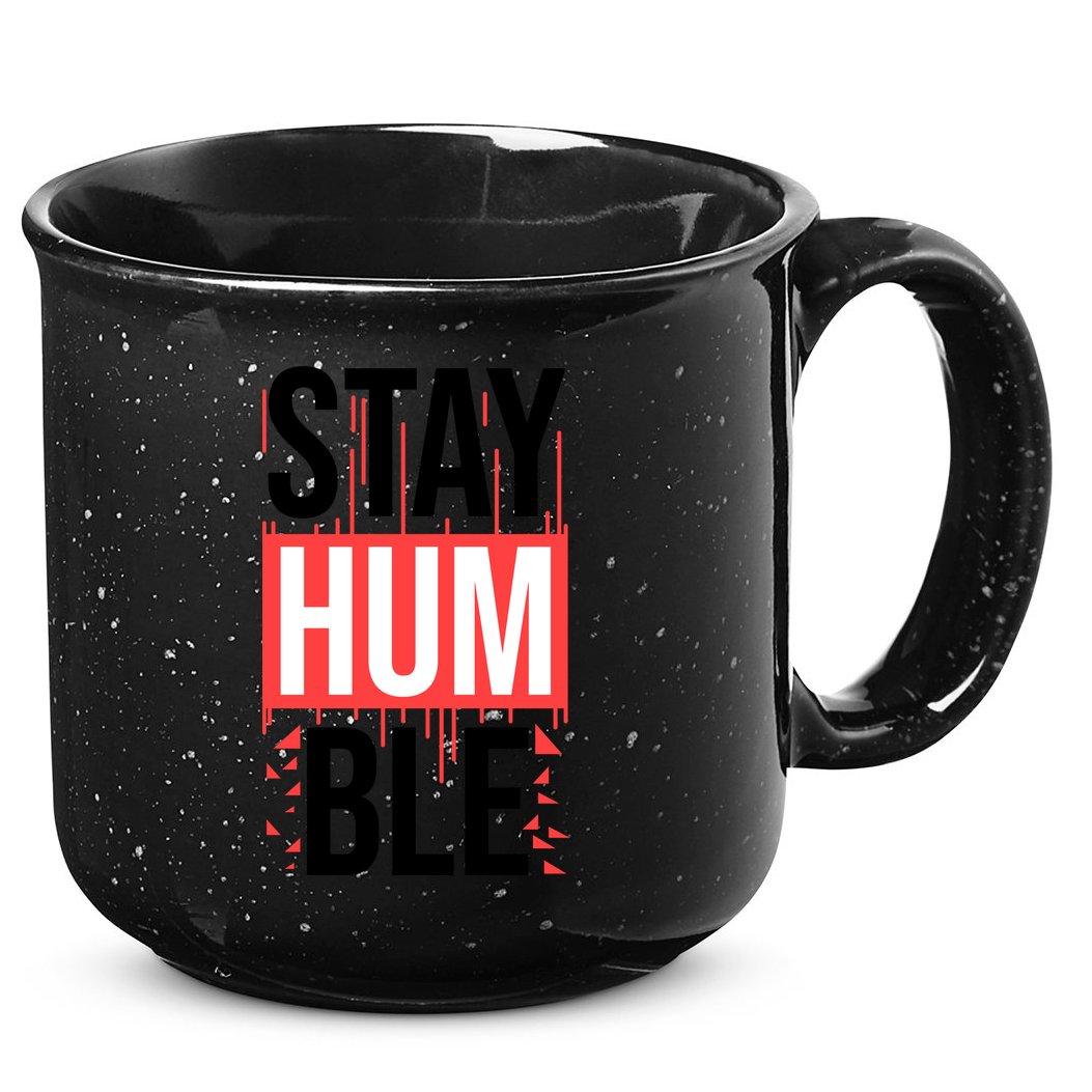 Stay Humble 15oz Campfire Ceramic Mug