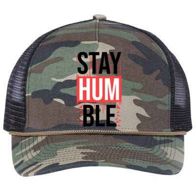 Stay Humble Retro Rope Trucker Hat Cap