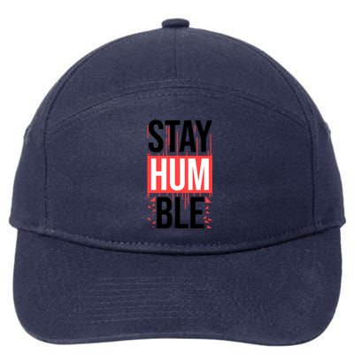 Stay Humble 7-Panel Snapback Hat