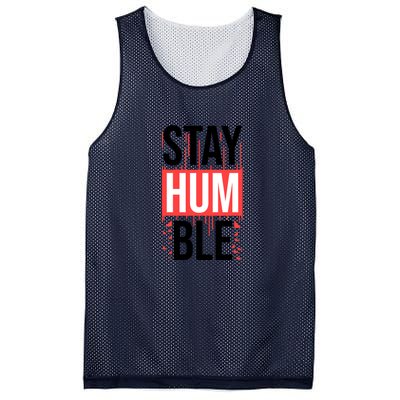 Stay Humble Mesh Reversible Basketball Jersey Tank