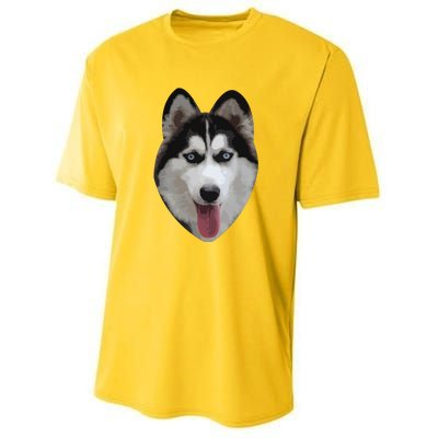 Siberian Husky Youth Performance Sprint T-Shirt