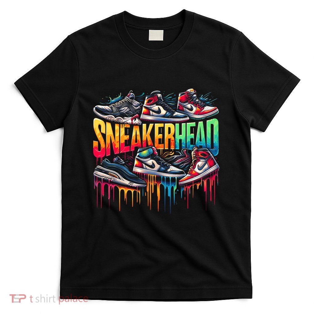 Sneaker Head Streetwear Style T-Shirt