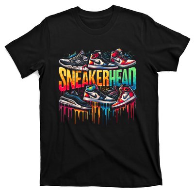 Sneaker Head Streetwear Style T-Shirt