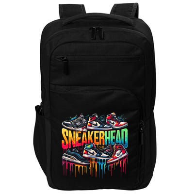 Sneaker Head Streetwear Style Impact Tech Backpack