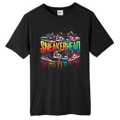 Sneaker Head Streetwear Style Tall Fusion ChromaSoft Performance T-Shirt